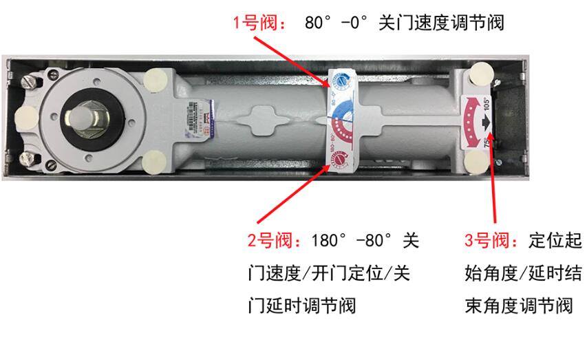 關于“德國多瑪（dorma）BTS80地彈簧如何取消定位？”的具體調節(jié)定位方法